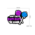 Silicone Focal Beads Cartoon Simulation Lollipop Be Kind Text 20pcs 2