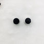 Flat Round Acrylic Beads 12mm Glossy Mixed Colors Silver Frame 50pcs 9