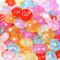 Acrylic Spacer Beads 14mm Candy Solid Color Large Hole 100pcs 11