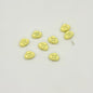 Cartoon Cloud Metal Beads 12mm Painted Alloy 20pcs 11