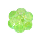 Transparent Faceted Plum Acrylic Beads 10mm Colorful Assorted 50pcs 5