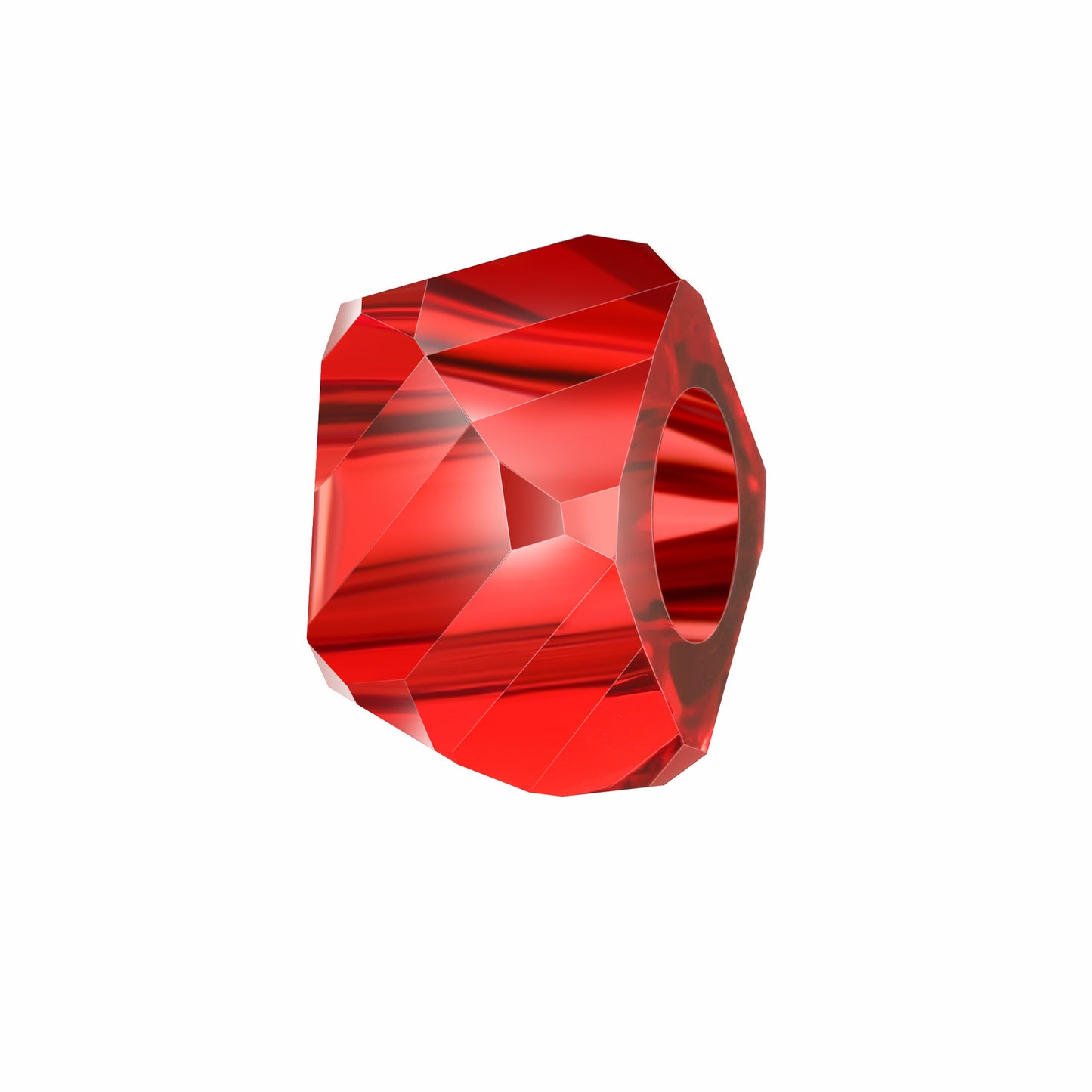 Resin Large Hole Spacer Beads 8 14mm 40pcs Imitation Crystal 15