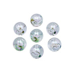 Clear Round Acrylic Beads 16mm Snoopy Pattern 50pcs 5