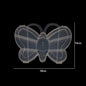 Multi Shaped Plastic Organizer Box PP Clear 1pc 2