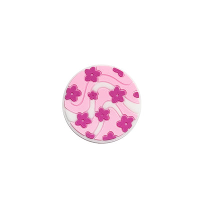 Silicone Focal Beads Five Pointed Star Smooth Texture 20pcs 7