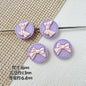 Round Bow Metal Beads 16mm 12mm Baking Painted 20pcs 8