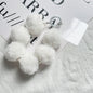 Beaded Ball Pearl Pom Pom Wristlet Keychain Colorful Pastel Neutrals 12