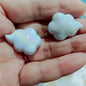 UV Plating Cloud Acrylic Beads 20mm 28mm Colorful Pastel 100pcs 4