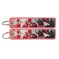 Double Sided Ukiyo Fabric Lanyard Keychain Japanese Motif 2pcs 25