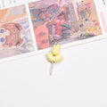 Tulip Metal Beads 21mm Baking Painted Solid Zinc Alloy 10pcs 2