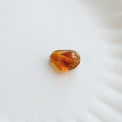Irregular Glitter Lampwork Glass Beads 15x22mm Vibrant Mixed Colors 50pcs 4