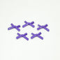 Bow Metal Beads 20mm Baking Painted Polished Alloy 50pcs 15