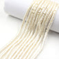 Pearly Lustre Flat Disc Clay Beads 6mm Colorful Pastel 10strands 6
