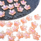 Czech Glass Beads Cherry Blossom 10mm Iridescent Pastel 50pcs 16