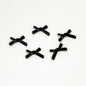 Bow Metal Beads 20mm Baking Painted Polished Alloy 50pcs 20