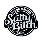 Silicone Focal Beads Proud Member Salty Bitch Club Script 20pcs 6