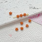 Star Butterfly Metal Beads 5mm Candy Colored Baked Painted 20pcs 19