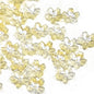 Czech Glass Beads Cherry Blossom 10mm Iridescent Pastel 50pcs 11