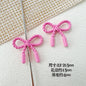 Baking Painted Cookies and Twisted Bow Metal Beads 15mm 21mm 20pcs 22