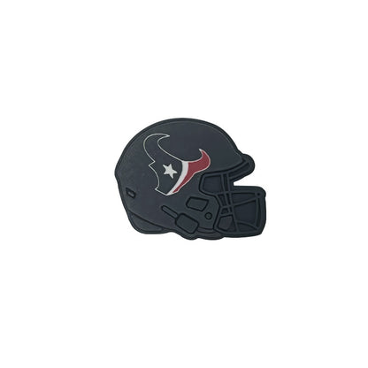 Silicone Focal Beads NFL Teams Helmet Printed Logos 20pcs 33
