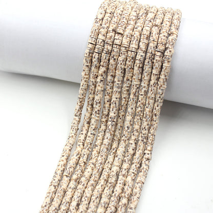 Flat Clay Beads 6mm Colorful Matte Polymer Spacer 10 Strands 5