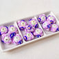 Hand Painted Floral Labub Acrylic Beads 16mm 10pcs 8