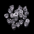 Bell Electroplated Glass Beads 8mm Sparkling Mixed Colors 50pcs 6