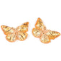 Plating Gilded Butterfly Acrylic Beads 15mm 22mm Radiant Mixed 100pcs 8