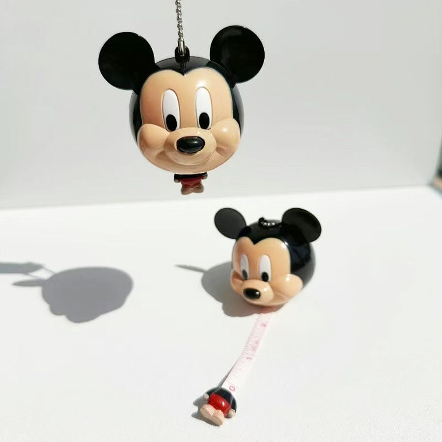 Retractable Measuring Tapes Plastic Cartoon Figure Case 2pcs 9