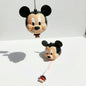 Retractable Measuring Tapes Plastic Cartoon Figure Case 2pcs 9
