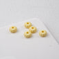 Acrylic Pumpkin Spacer Beads 8mm Striped 50pcs 9
