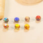 Antique Style Phoenix Tail Lampwork Glass Beads 12mm 14mm 1pc 4