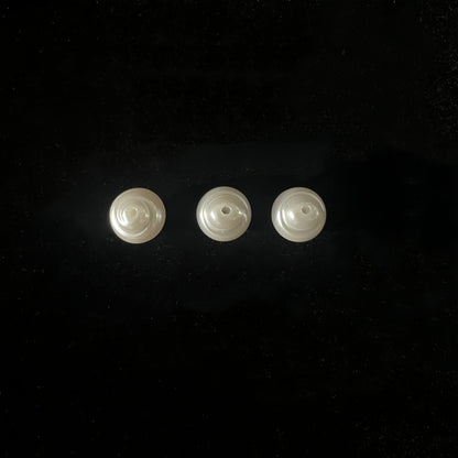 Imitation Baroque Pearl Acrylic Beads Irregular Shape ABS Plastic 100pcs 8