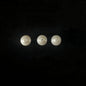 Imitation Baroque Pearl Acrylic Beads Irregular Shape ABS Plastic 100pcs 8