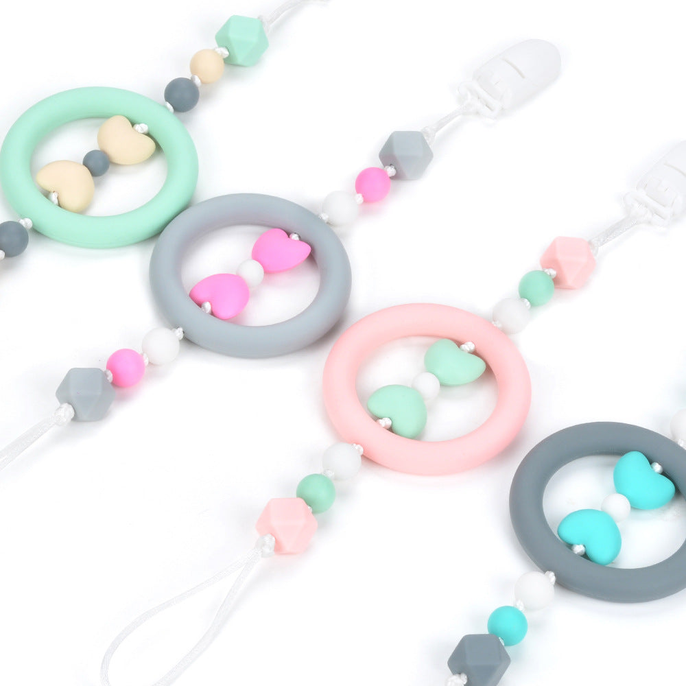 Heart Shaped Silicone Beads 21x30mm Soft Matte Finish 20pcs 2
