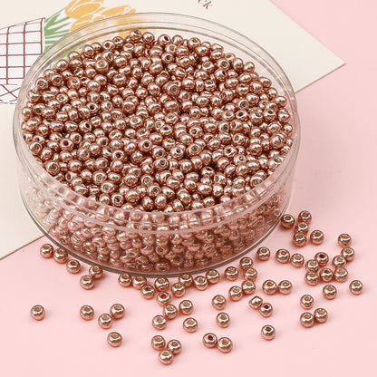 Metallic Seed Glass Beads 2mm Premium Colorful Shimmering 3000pcs 9