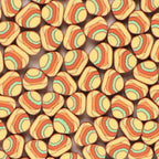 Triangular Clay Beads 8mm 10mm 4mm Hamburger Cake Polymer 100pcs