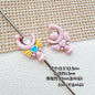 Wand Metal Beads Painted Anime Style Alloy 10pcs 26