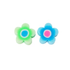 Flower Clay Beads 9mm Colorful Five-Petal Polymer 100pcs 4