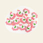 Silicone Focal Beads Cloud Unicorn Sleeping Pose 20pcs 13