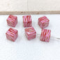 Colorful Leopard Print Acrylic Square Beads 14mm 50pcs 5