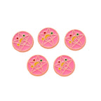 Cartoon Character Metal Beads Painted Enamel Alloy 10pcs 5