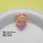 Plating Sanrio Resin Beads Glossy Pretty Girl Series 10pcs 7
