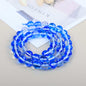 Mermaid Round Glass Beads 6mm Matte Pastel Jewel Tones 40pcs 30