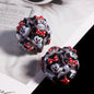 Embellished Bubblegum Beads 20mm Donald Duck Minnie Floral Design 5pcs 12