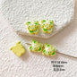 Candy Clown Metal Beads Colorful Painted Alloy 10pcs 28