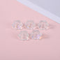 Czech Glass Beads Lily Orchid 10mm Transparent Mixed Colors 100pcs 11