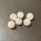 Glow in the Dark Round Glass Beads 8mm Transparent Colors 10pcs 11