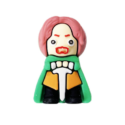 Silicone 3D Focal Beads Cartoon Character Buzz Lightyear Heroic Pose 20pcs 11