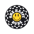 Silicone Focal Beads Cartoon Smiley Face Bold Black Background 20pcs 4